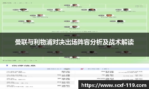 曼联与利物浦对决出场阵容分析及战术解读
